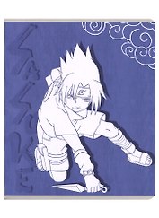 Тетрадь в клетку Naruto, 48 листов, в ассортименте