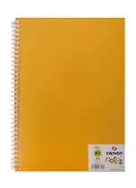 Блокнот для эскизов А4 50л "Notes" 120г/м2, оранж.пласт.обл, спираль, Canson