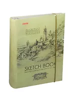 Тетрадь на кольцах в клетку Marker Arte, Sketch, 120 листов, в ассортименте