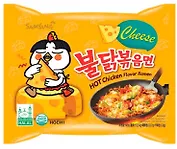 Лапша Samyang BULDAK со вкусом курицы и сыра Hot Chicken Flavor Ramen Cheese, пачка, 140г