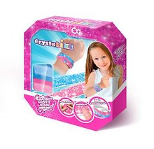 Набор для творчества, Масса для моделирования, 1TOY/Вантой, Crystalike" 2 баночки+5 заготовок для браслетов"