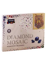 Алмазная мозаика MAZARI Сказочный волк 2, 40х50см, 1 дизайн, частичная выкладка, стразы разного размера, картонная упаковка