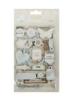 Чипборд Зимняя прогулка (CHV-01) (34эл. на клейкой основе на 3л.) (Рукоделие) (упаковка)