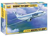 Сборная модель ЗВЕЗДА, Самолет Боинг 737-800 7019ПН