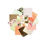 Набор бумаги для скрапбукинга Perfect Craft Зеленый миндаль 30.5см*30.5см 036-SB