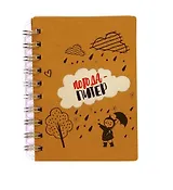 Записная книжка А6 96л лин. СПб "Погода-Питер" спираль