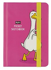 Скетчбук «Pocket. Гусь», А6, 48 листов, белый офсет, Проф-Пресс