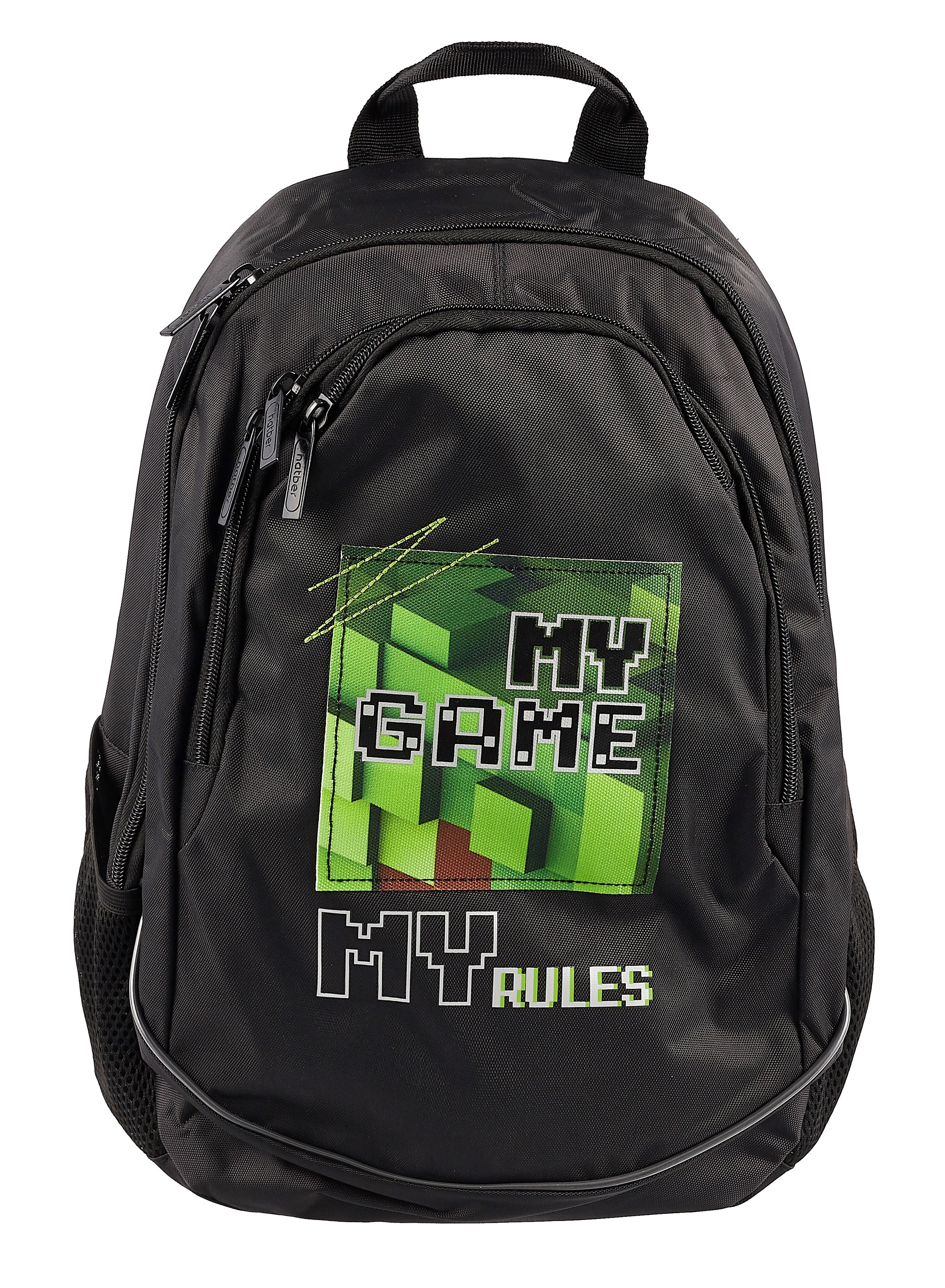 Рюкзак Pixels, 1 отделение 3 кармана - 0