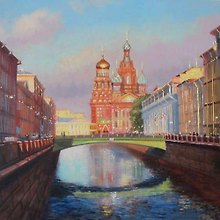 Арт-сувенир: Костер "Санкт-Петербург.Спас-на-Крови"