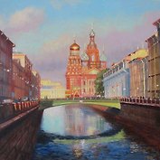Арт-сувенир: Костер "Санкт-Петербург.Спас-на-Крови"