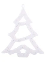 Светодиодная фигура Ёлка (пластик) (25х32) (220 В)