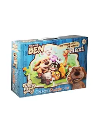 Пазл Супер-макси 24А Talking Friends Ben (00971) (3+) (контурная коробка с ручкой)