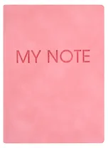 Записная книжка А6 40л кл. "Fantasy. Розовый" иск.кожа