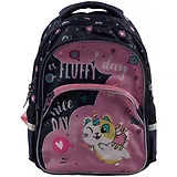 Рюкзак "Котомагия" 3отд., 41*29*16, полиэстер, нагрудн.стяжка, светоотраж., 3 кармана  