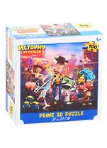 Пазл Стерео-пазл Prime 3D «История игрушек», 100 детал., 5+