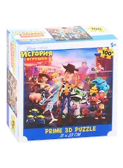Пазл Стерео-пазл Prime 3D «История игрушек», 100 детал., 5+