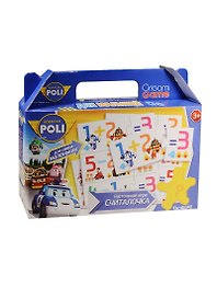 Игра настольная, т.м. Robocar, Считалочка в чемоданчике 02346