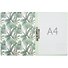 Папка с бок.прижимом A4 "Tropical Leaves" пластик, Erich Krause - 2