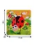 Развивающая рамка Божья коровка, дерево, 15х15 см XSY-040 - 1