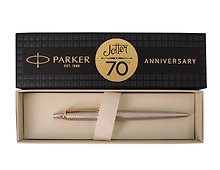 Ручка шариковая "Jotter 70th Stainless Steel GT" синяя, Parker