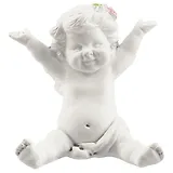 Сувенир, Фигурка Ангел с розой (8,5см) (полистоун)