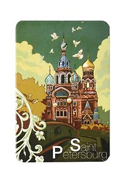 Магнит Храм Спас на Крови (Санкт-Петербург) (1104/4)