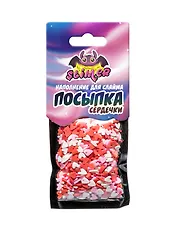 Наполнение для слайма Посыпка сердечки  ТМ Slimer