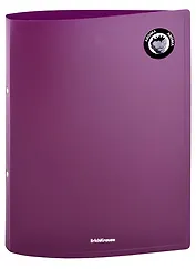 Папка 2кольца А4 "Glossy Bubble Gum" 24мм, арома, пластик, ассорти, Erich Krause