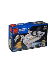 Конструктор пласт. Космический корабль (BRICK509) (116239) (125дет.) (6+) (коробка) (23х14х4см) (в кор. 60шт)