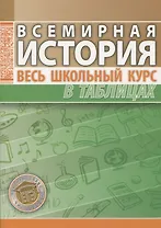 Всемирная история. Весь школьный курс в таблицах