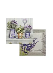 Набор салфеток для декупажа Лаванда и пряности - 2шт