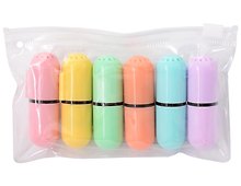 Текстовыделители «Pastel mini» 6 цветов