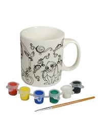 Кружка керамическая MultArt с рис. Disney София (184120) (краски+кисточка) (набор д/творч.) (3+) (русс. кор.) (в кор. 48шт)