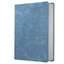 Записная книжка «Jade. Голубой» А6+, 80 листов в клетку, экокожа, Listoff