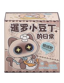 Игрушка Сиамский котик на подставке (5,5см) (пластик) (Blind Box) (12-7655-202508-1040-352)