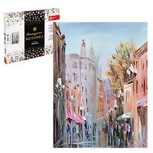 Набор для творчества Феникс+. Алмазная мозаика «Москва. Арбат by Vlad Kravchuk», 30 х 40 см, 24 цвета, на подрамнике