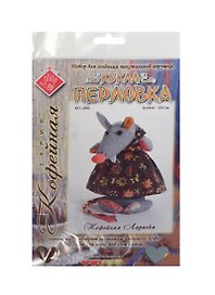 Набор для творчества Набор для создания текстильной игрушки Кофейная Лариска КП206