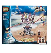 Конструктор Серия Пираты Осьминог (LOZ-2014) (320 дет.) (6+) (коробка)
