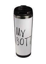Термостакан My bottle/Май ботл (белый) (420 мл)