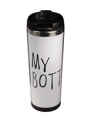 Термостакан My bottle/Май ботл (белый) (420 мл)