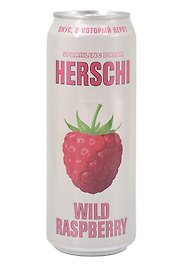 Напиток газированный HERSCHI Rasberry Со вкусом Малины, 450 мл (ж/б)