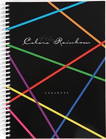 Тетрадь общая «Rainbow», 96 листов в клетку, А5 - Hatber