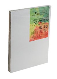 Холст на подрамнике 50*70 крупнозернистый 100% лен, ПР