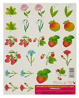 Наклейки на шкафчики для ДС. Природа