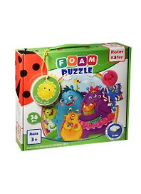 Мягкий пазл «Монстры» 36 элементов, сюжетные, Foam puzzle