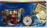 Планинг недат. 64л "ВРЕМЯ" карманный, интегр.обл., офсет, тиснение цв.фольгой, Феникс