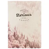 Тетрадь в клетку Languo, Sterious forest, B5, 44 листа, в ассортименте