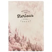 Тетрадь в клетку Languo, Sterious forest, B5, 44 листа, в ассортименте