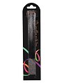 Набор свечей для торта Black Silver (черные с серебром) (6шт) (15см) (12-7color-candle_22)