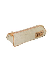 Пенал-косметичка "JUTE" 21,5*7,5*4,5см, джут, TIGER